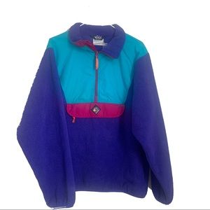 1990s Woolrich Summit Gear Aquaberry Sweatshirt